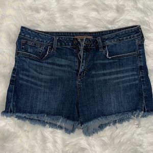 Joes mid rise denim shorts